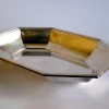 Pamono French Silver Tray from Christofle Fleuron, 1950s> Trays