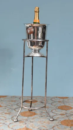 Discount Pamono French Silver-Plated Champagne Stand Bucket