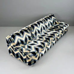 Pamono French Sofa by Gérard Guermonprez, 1970s><noscript><img width=