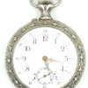 Pamono French Tribaudeau Besançon Pocket Watch in Nickel Silver Case, 1900s> Watches