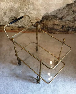 Pamono French Trolley in the style of Maison Bagués><noscript><img width=