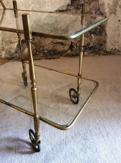 Pamono French Trolley in the style of Maison Bagués><noscript><img width=