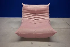 Online Pamono French Velvet Living Room Set by Michel Ducaroy for Ligne Roset, 1970s, Set of 3