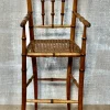 Online Pamono French Victorian Faux Bamboo Dolls Highchair