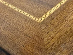 Pamono French Walnut Nightstands or Side Tables with Drawers, 1900s, Set of 2><noscript><img width=