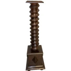 Outlet Pamono French Wine Press Screw Pedestal, 19th Century