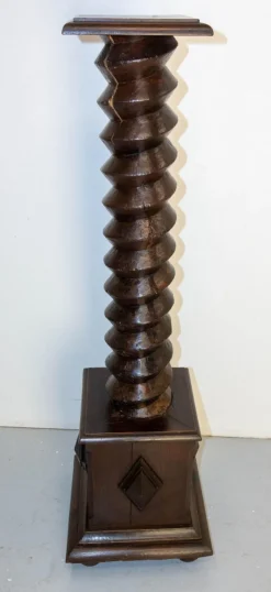 Outlet Pamono French Wine Press Screw Pedestal, 19th Century