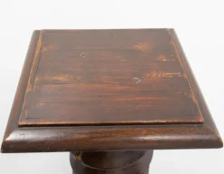Outlet Pamono French Wine Press Screw Pedestal, 19th Century