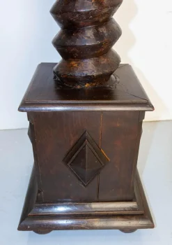 Outlet Pamono French Wine Press Screw Pedestal, 19th Century