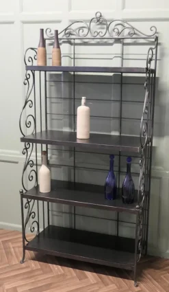 Clearance Pamono French Wrought Iron Baker's Shop Stand, 1960s