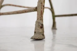 Sale Pamono French Wrought Iron Garden Chair from Arras, 1900s