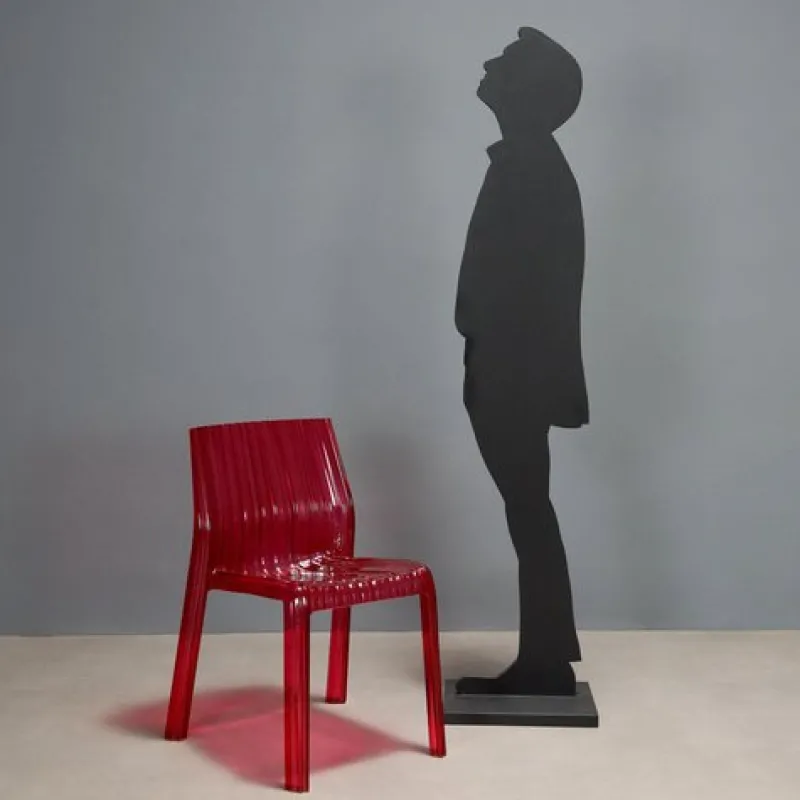 Pamono Frilly Chairs attributed to Patricia Urquiola for Castelli / Anonima Castelli, Set of 4> Side Chairs & Dining Chairs