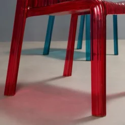 Pamono Frilly Chairs attributed to Patricia Urquiola for Castelli / Anonima Castelli, Set of 4><noscript><img width=