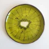 Hot Pamono Fruit Collection Kiwi Plates by Federica Massimi, Set of 4