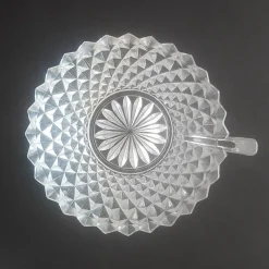 Pamono Fruit Salad Crystal Service, 1960s, Set of 7><noscript><img width=