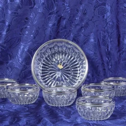 Outlet Pamono Fruit Salad Service Lead Crystal Service, 1960s, Set of 7