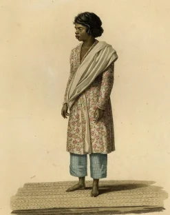 Hot Pamono Full-Length Portrait of a Native from the Indonesian Island Timor, 1825, Print