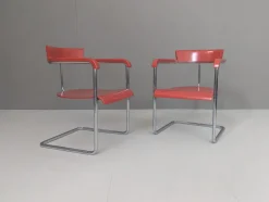 Pamono Functionalist Avant-Garde Seating Set by Jindřich Halabala for Up Závody, 1930s, Set of 3><noscript><img width=