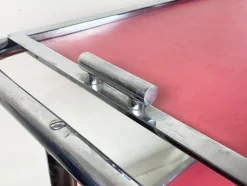 Pamono Functionalist Bauhaus Chrome-Plated Serving Table, 1930s