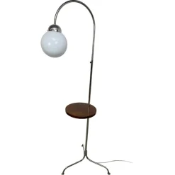 Pamono Functionalist Floor Lamp attributed to Jindřich Halabala, 1930s> Floor Lamps