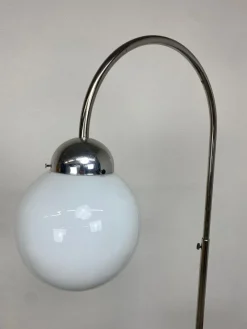 Pamono Functionalist Floor Lamp attributed to Jindřich Halabala, 1930s><noscript><img width=