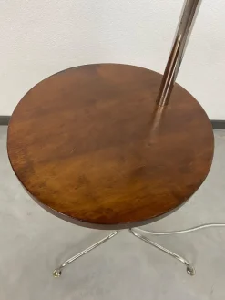 Pamono Functionalist Floor Lamp attributed to Jindřich Halabala, 1930s><noscript><img width=