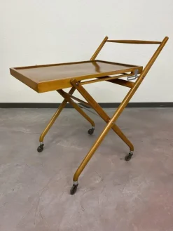 Clearance Pamono Functionalist Folding Trolley from Thonet, 1930s
