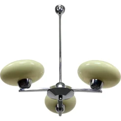 Pamono Functionalist Hanging Lamp, 1930s