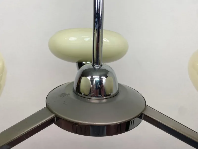 Pamono Functionalist Hanging Lamp, 1930s
