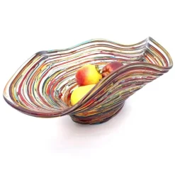 Pamono Fusion Sea Designer Fruit Bowl in Handcrafted Murano Glass from YourMurano><noscript><img width=