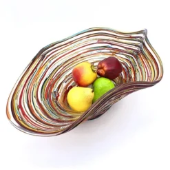 Pamono Fusion Sea Designer Fruit Bowl in Handcrafted Murano Glass from YourMurano><noscript><img width=