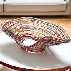 Pamono Fusion Sea Designer Fruit Bowl in Handcrafted Murano Glass from YourMurano><noscript><img width=