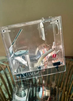 Pamono Futuristic Nextime Beamer Clock, 1980s> Clocks