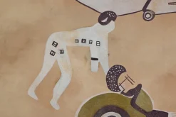 Pamono G. Le Poitevin, Tassili Rock, 1960s, Mixed Media><noscript><img width=