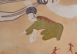 Pamono G. Le Poitevin, Tassili Rock, 1960s, Mixed Media><noscript><img width=