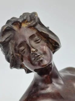 Best Pamono G. Renda, Ecstasy, Bronze Sculpture on Marble Base