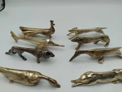 Pamono Gallia Knife Holder Set by Luc Lanel for Christofle, 1930s><noscript><img width=