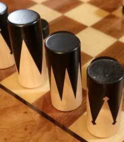 Pamono Game Table, Chessboard and Chairs by Paul Michel, 1970s, Set of 3><noscript><img width=