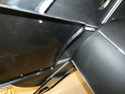 Pamono Game Table in Leather and Steel, Italy, 1970s><noscript><img width=