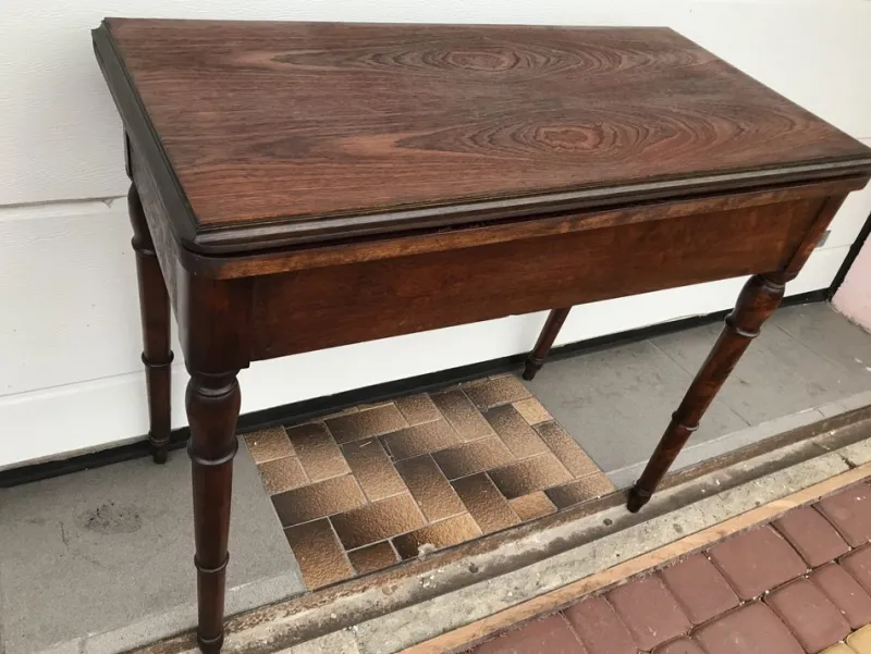 Online Pamono Game Table with Storage, 1900s