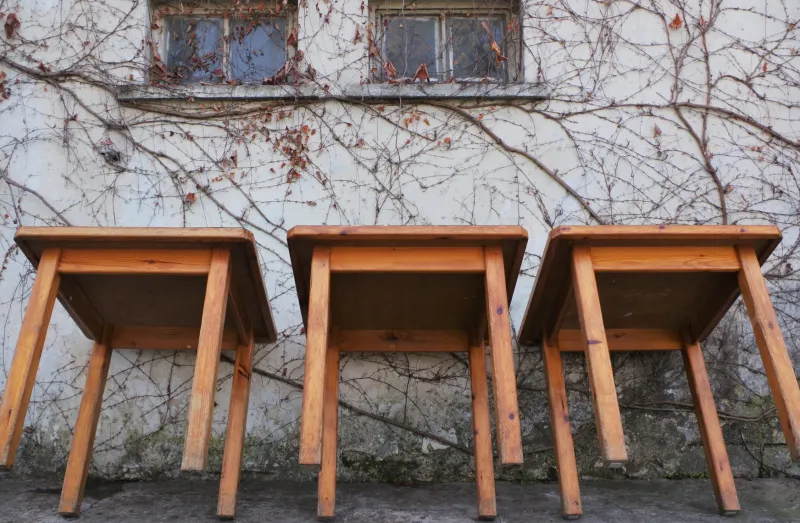 Discount Pamono Game Tables, 1950s, Set of 3