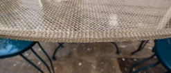 Sale Pamono Garden Chairs & Table Set from Fermob, 1950s, Set of 5