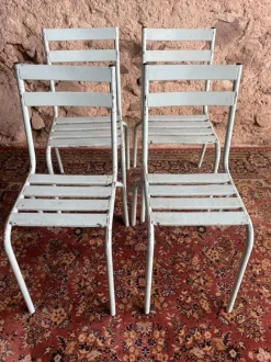 New Pamono Garden Chairs from Art-Prog, 1950s, Set of 4