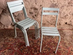 New Pamono Garden Chairs from Art-Prog, 1950s, Set of 4