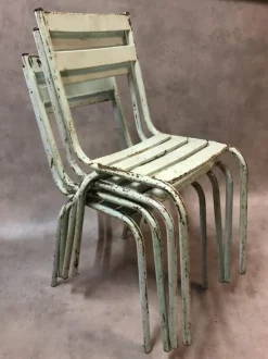 Pamono Garden Chairs from Art-Prog, 1950s, Set of 4><noscript><img width=