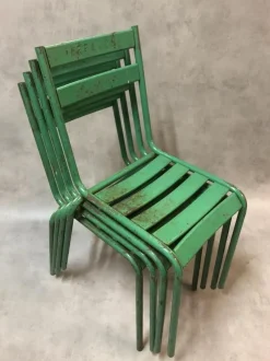 Pamono Garden Chairs from Art-Prog, 1950s, Set of 4
