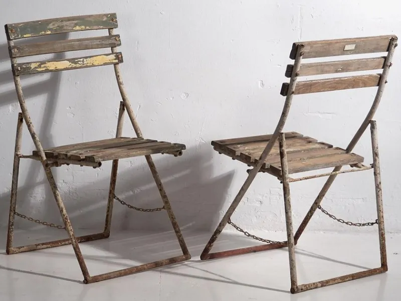 Pamono Garden Chairs,1920s, Set of 4> Garden Lighting