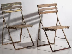 Pamono Garden Chairs,1920s, Set of 4><noscript><img width=