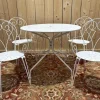 Clearance Pamono Garden Furniture in Wrought Iron, Set of 5