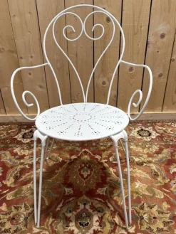 Clearance Pamono Garden Furniture in Wrought Iron, Set of 5